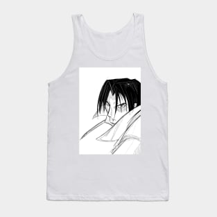 aoshi the oniwabanshu ninja ecopop anime art Tank Top